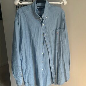 Ralph Lauren Light Blue Casual Button Down Shirt